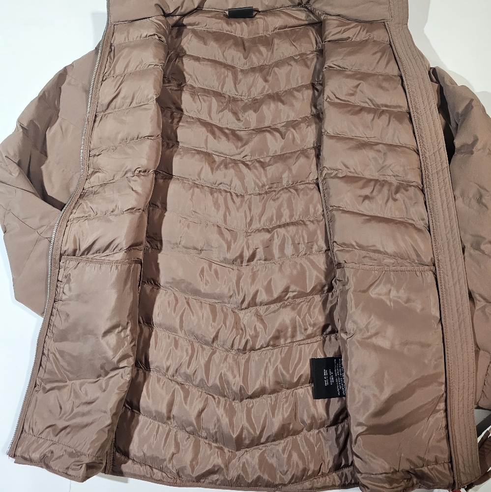NWT 32° Degrees Heat Womens Cognac Puffer Size M - Picture 7 of 13